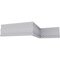 Ekena Millwork Chair Rail, Urethane, 94-1/2 in L, 3 in H, Factory Primed MLD03X00DI - alternate 7
